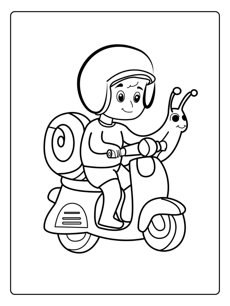 escargot coloriage (11)
