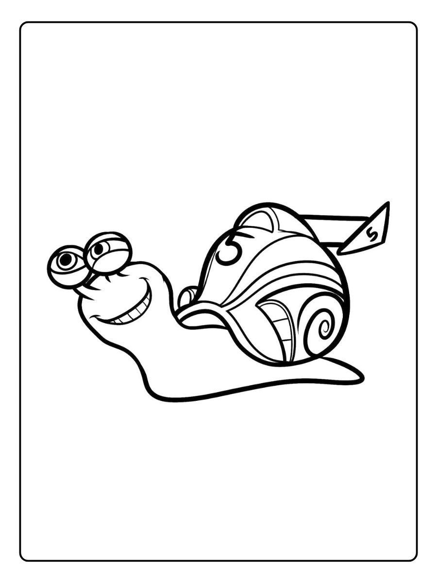 escargot coloriage (14)
