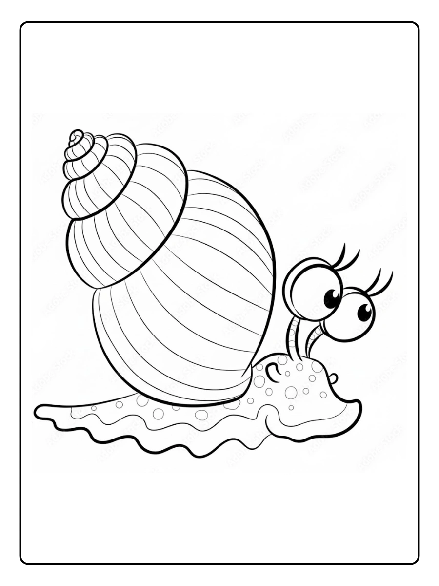 escargot coloriage (15)