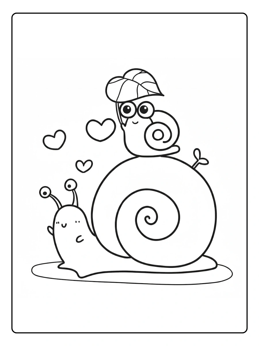 escargot coloriage (2)