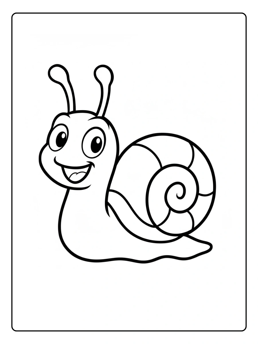 escargot coloriage (5)