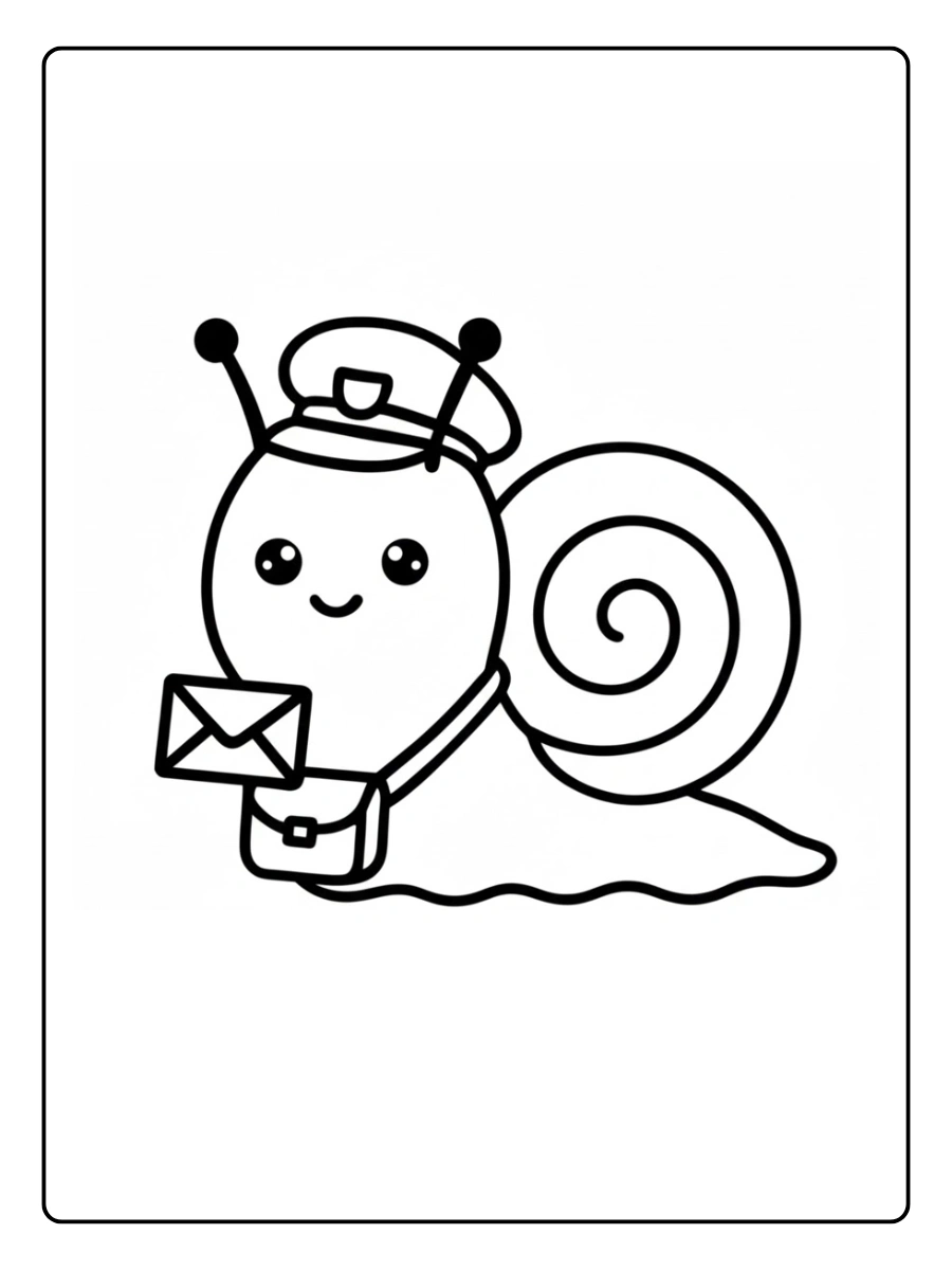 escargot coloriage (6)