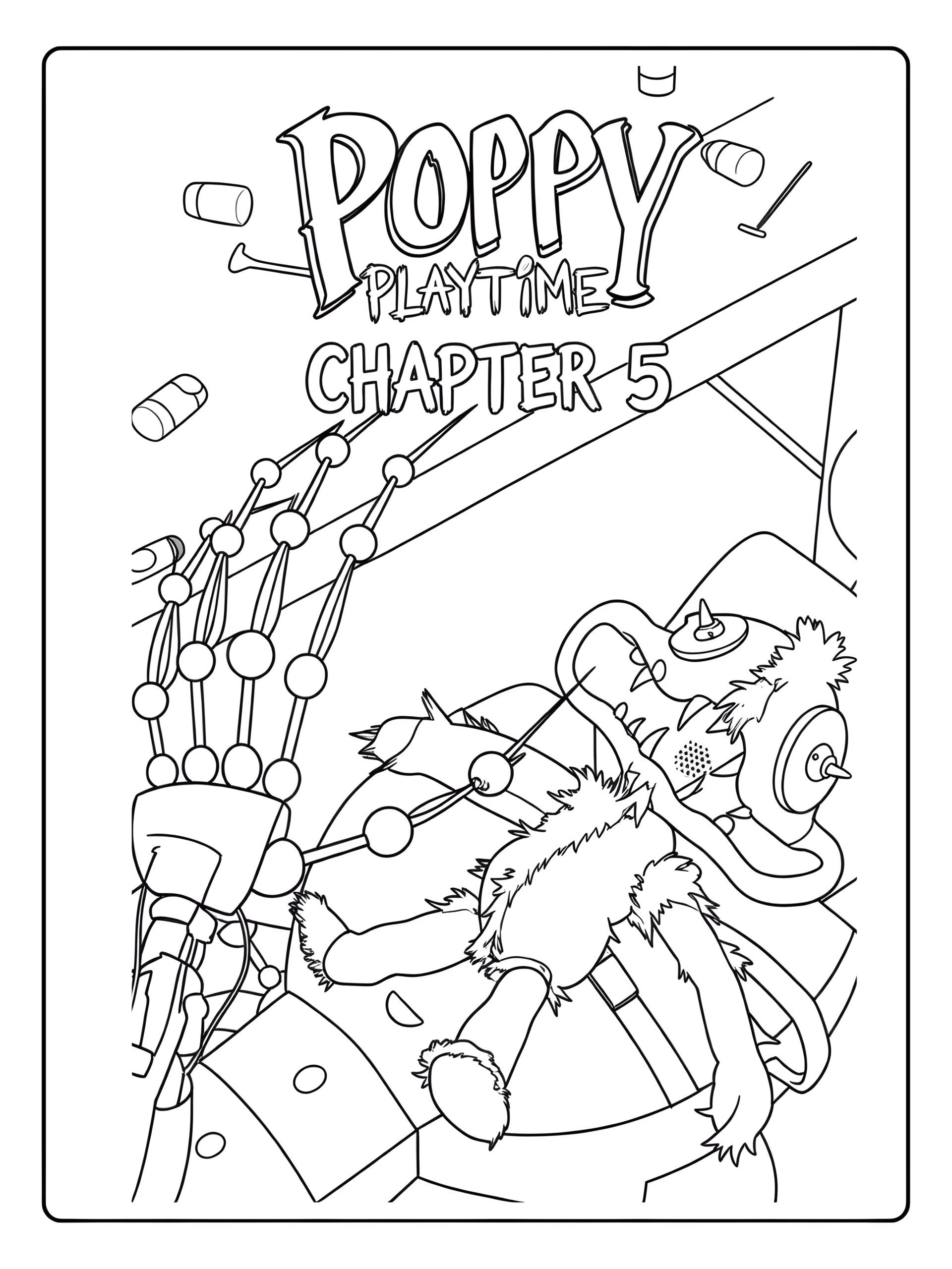 poppy playtime coloriage chapter 5 (13)