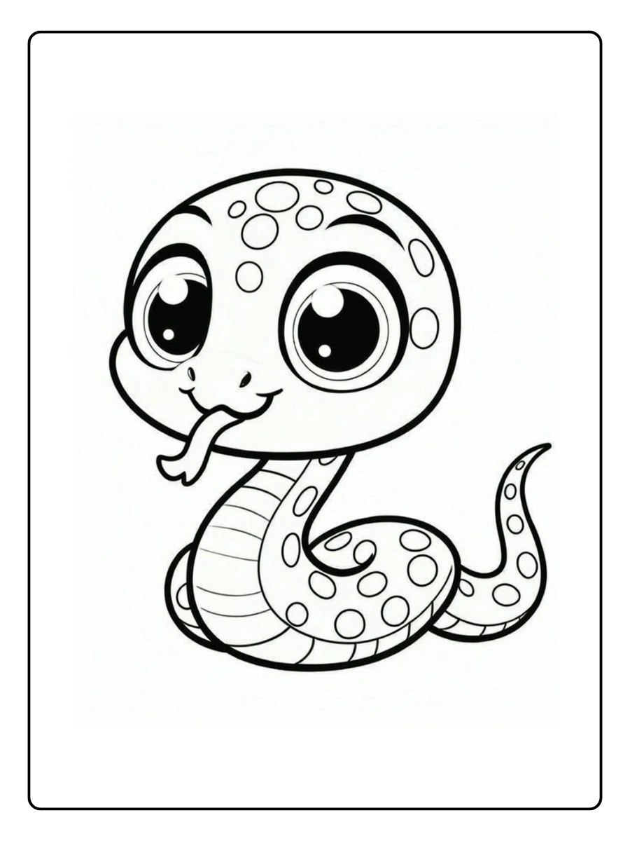 serpent coloriage (1)