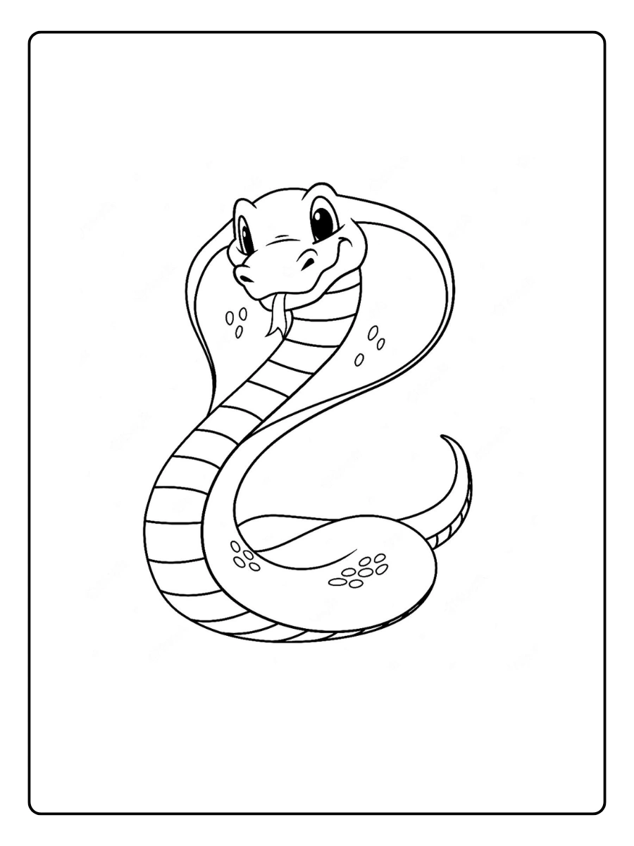 serpent coloriage (13)