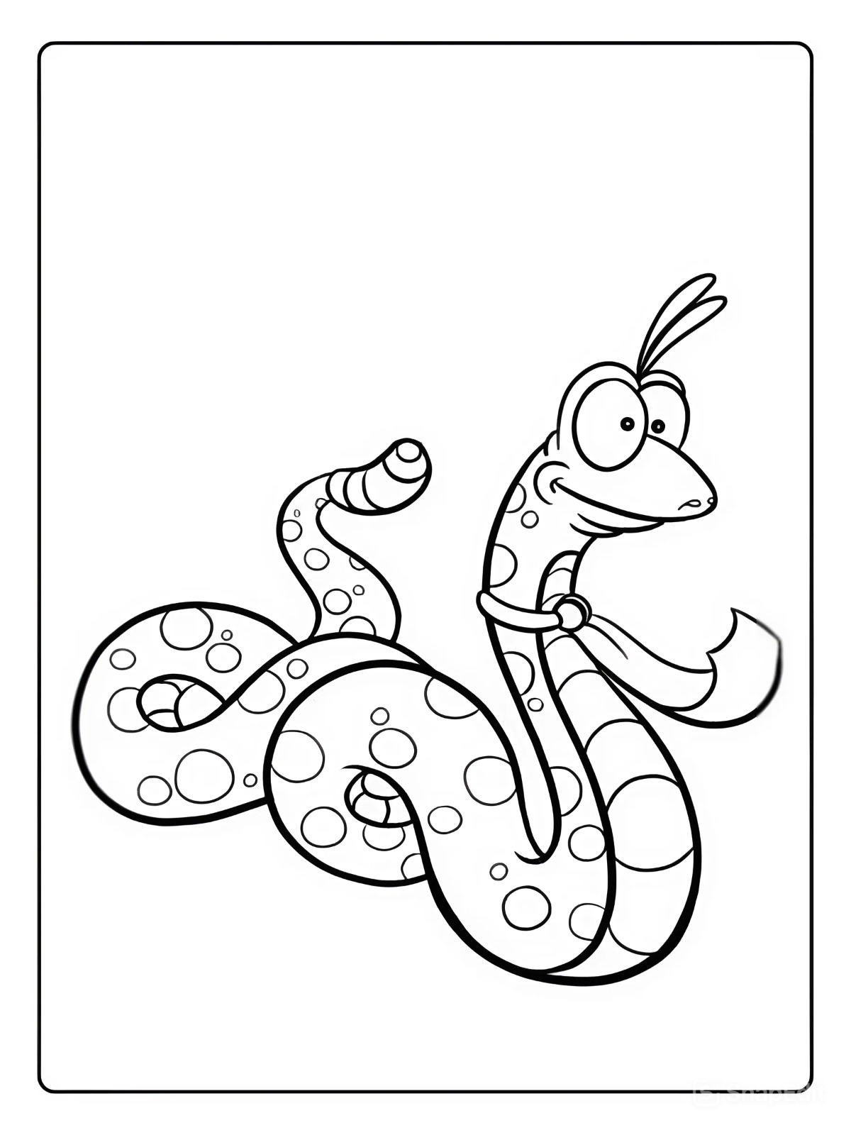 serpent coloriage (14)