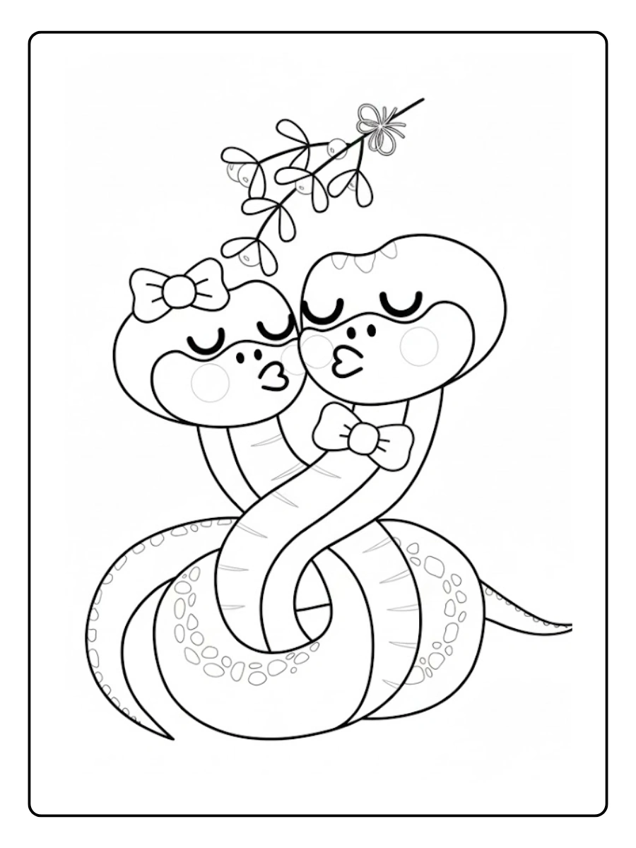 serpent coloriage (3)