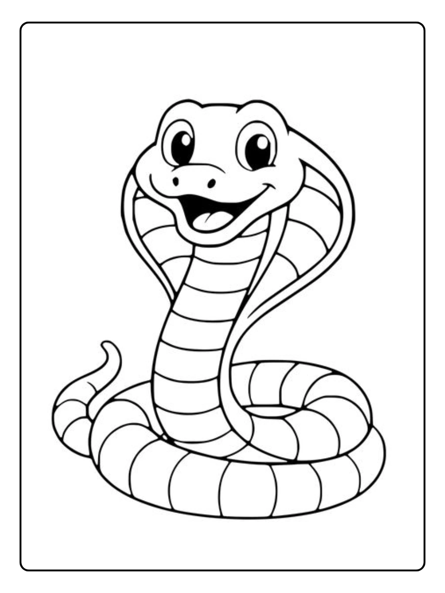 serpent coloriage (4)