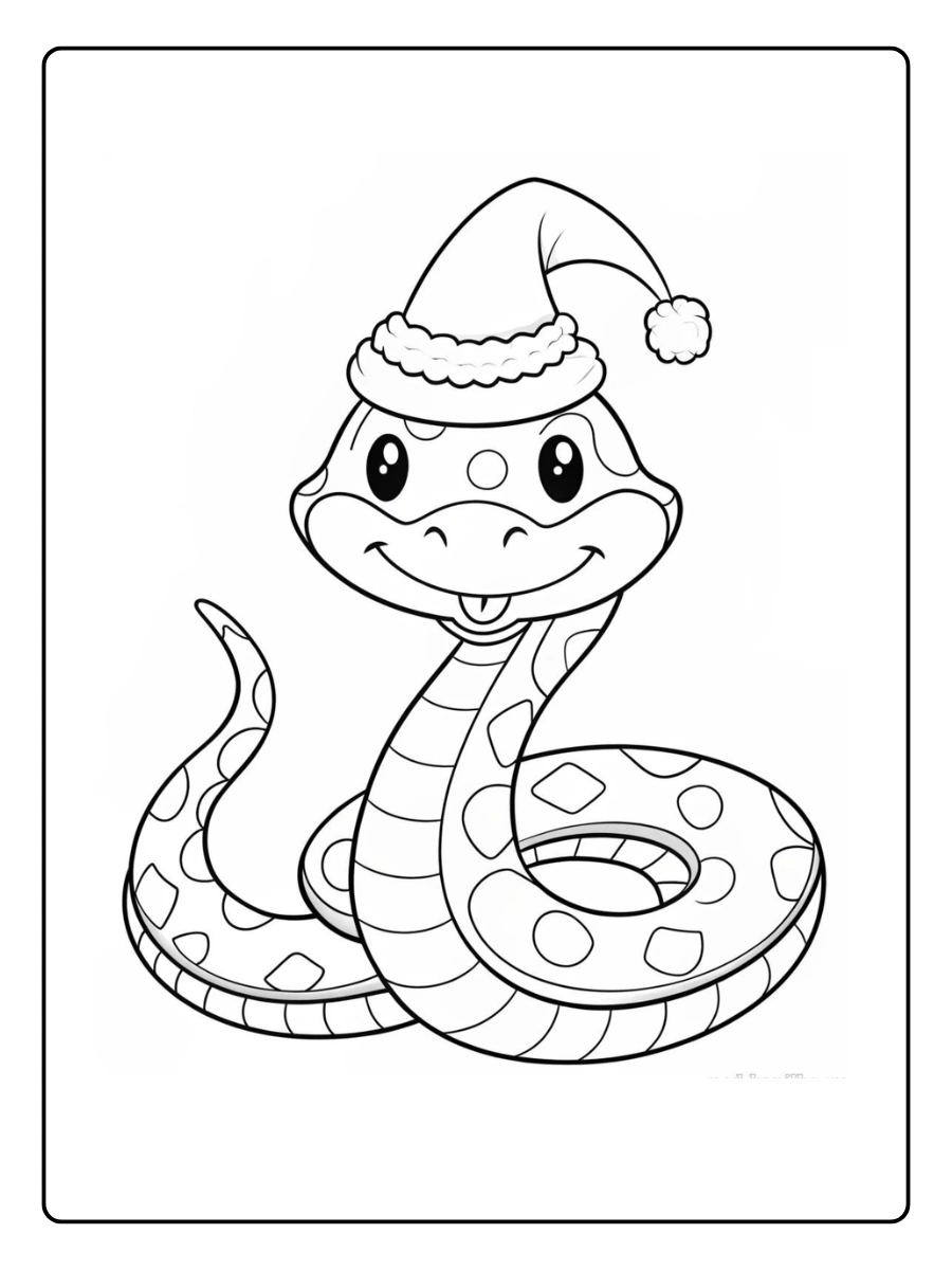 serpent coloriage (5)