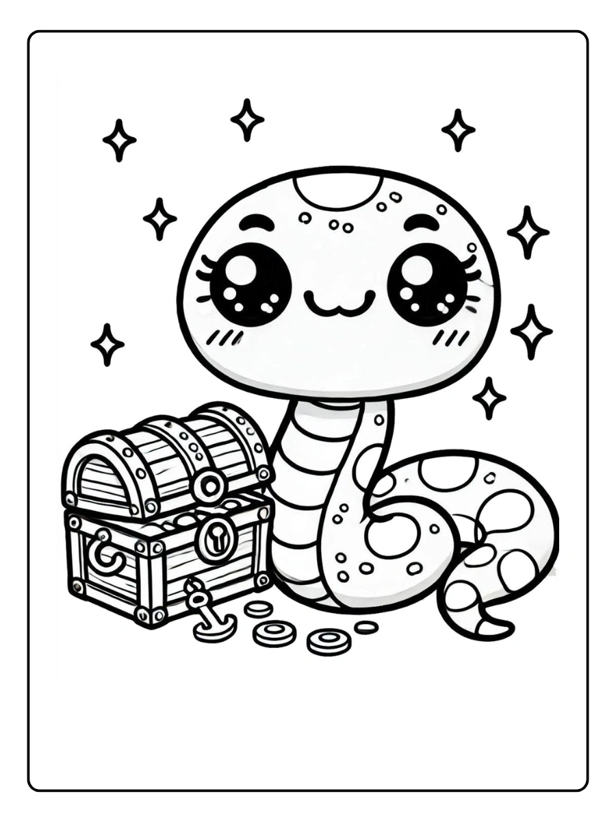 serpent coloriage (7)