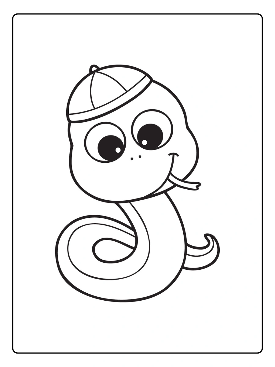 serpent coloriage (9)