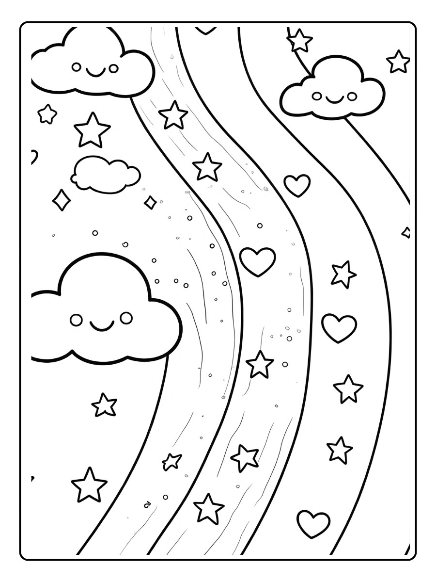 Coloriage Arc En Ciel (15)