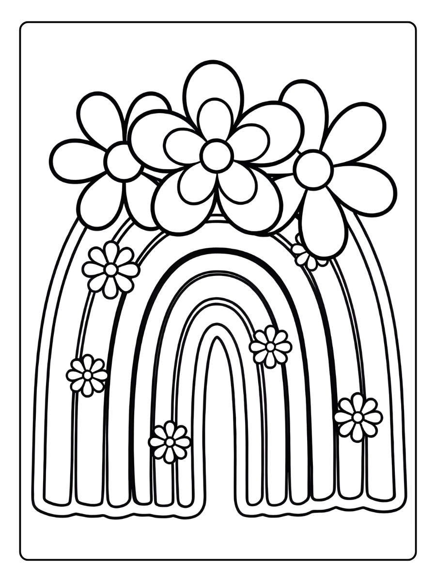 Coloriage Arc En Ciel (2)