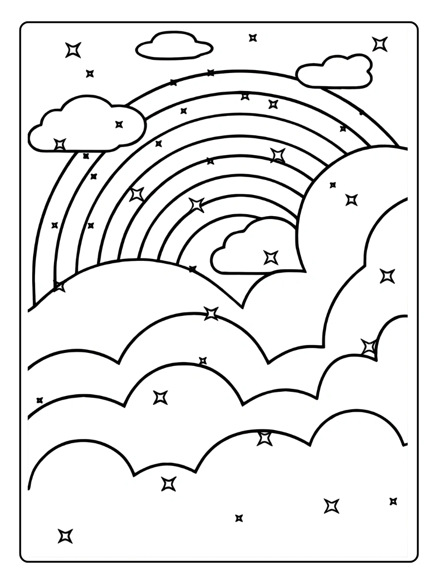 Coloriage Arc En Ciel (22)