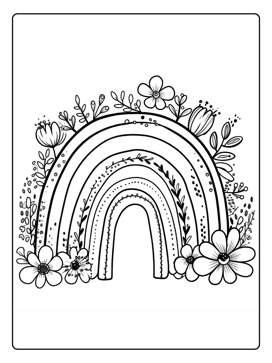 Coloriage Arc En Ciel (25)