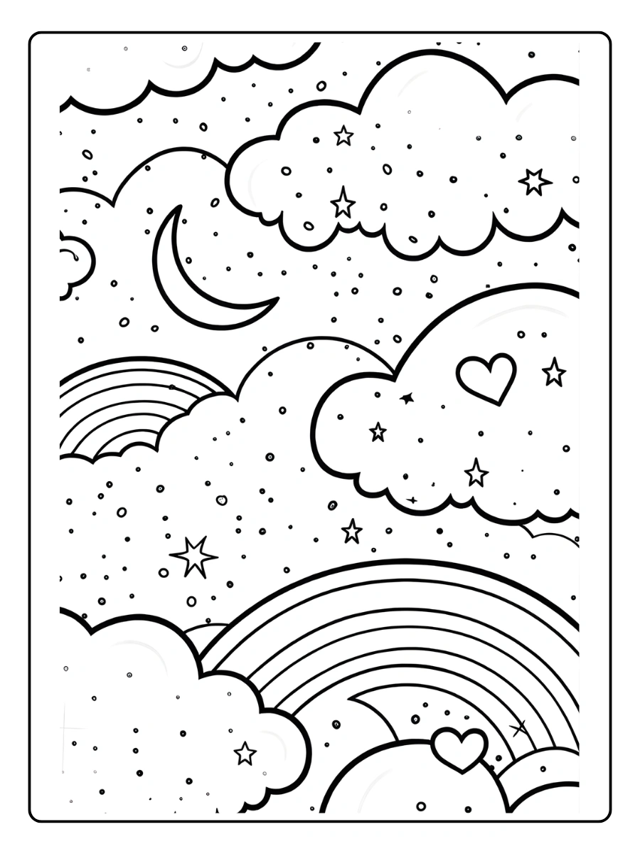 Coloriage Arc En Ciel (8)