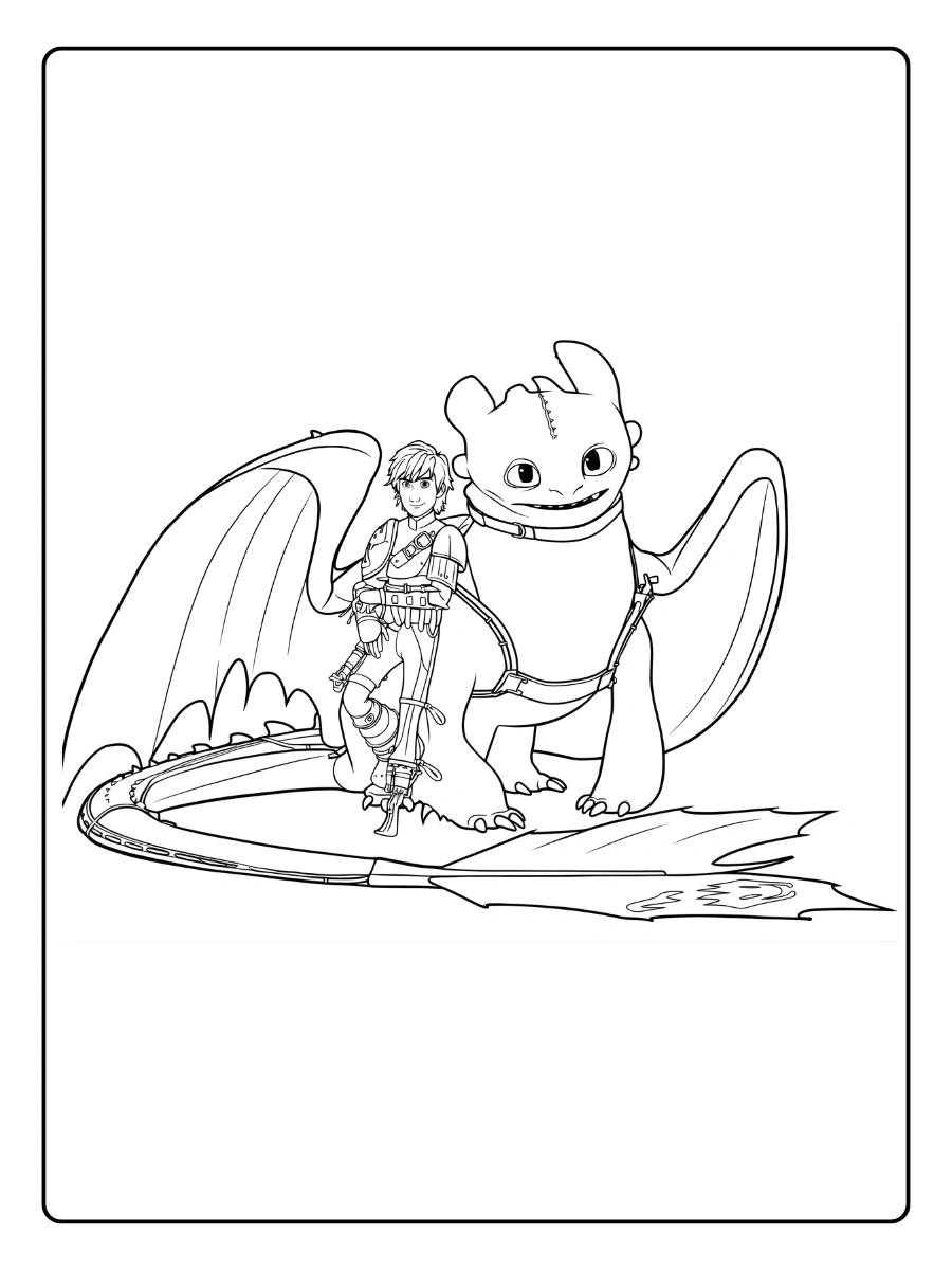 Coloriage Krokmou (4)