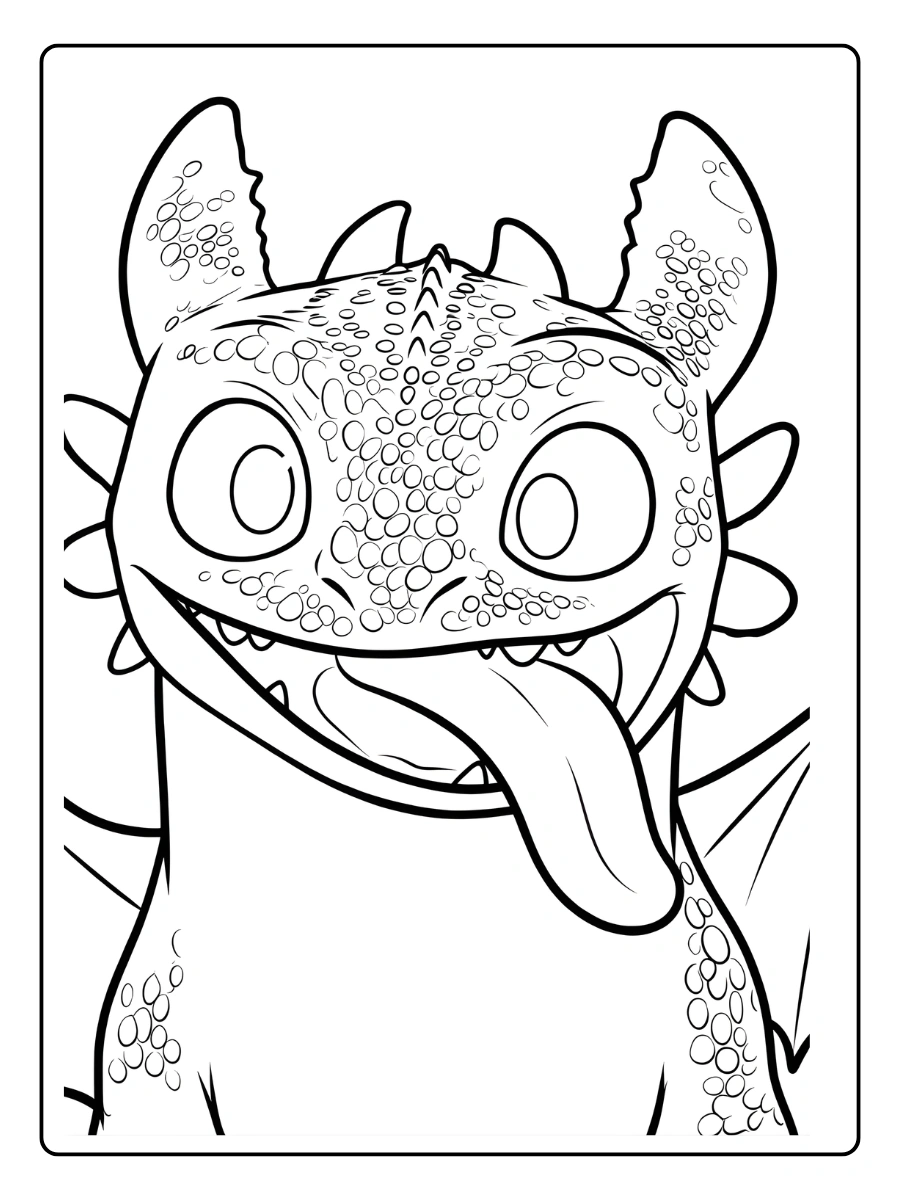 Coloriage Krokmou (5)