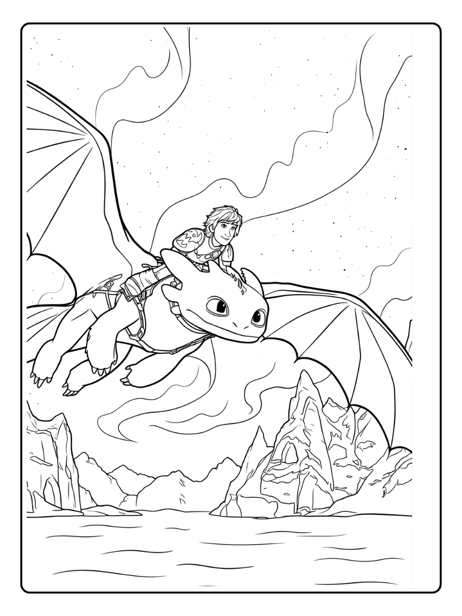 Coloriage Krokmou (8)