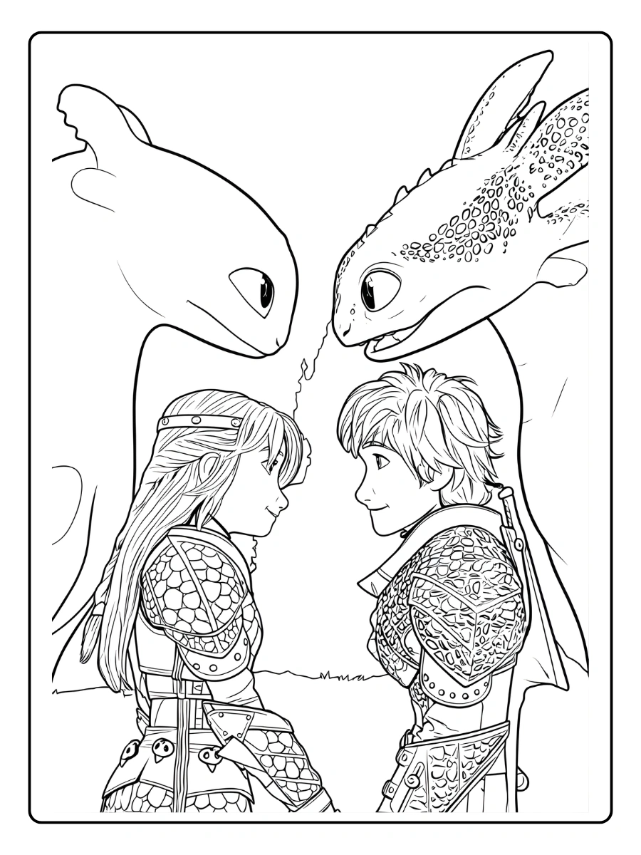 Coloriage Krokmou (9)