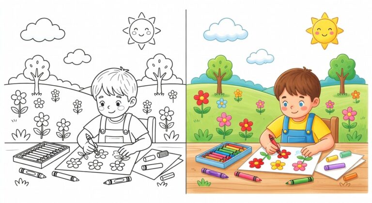 Comment Colorier Coloriage Gratuit à Imprimer – Dessins à Colorier PDF & PNG
