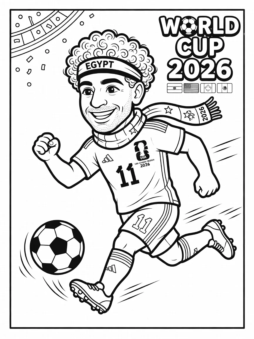 Coloriage Coupe du Monde 2026 (31) Coloriage Coupe du Monde 2026 (31)