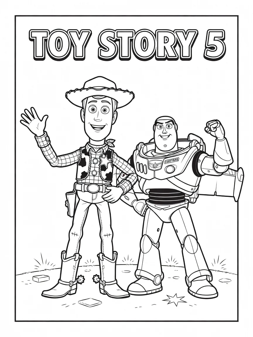 Coloriage Toy Story 5 (10) Coloriage Toy Story 5 (10)
