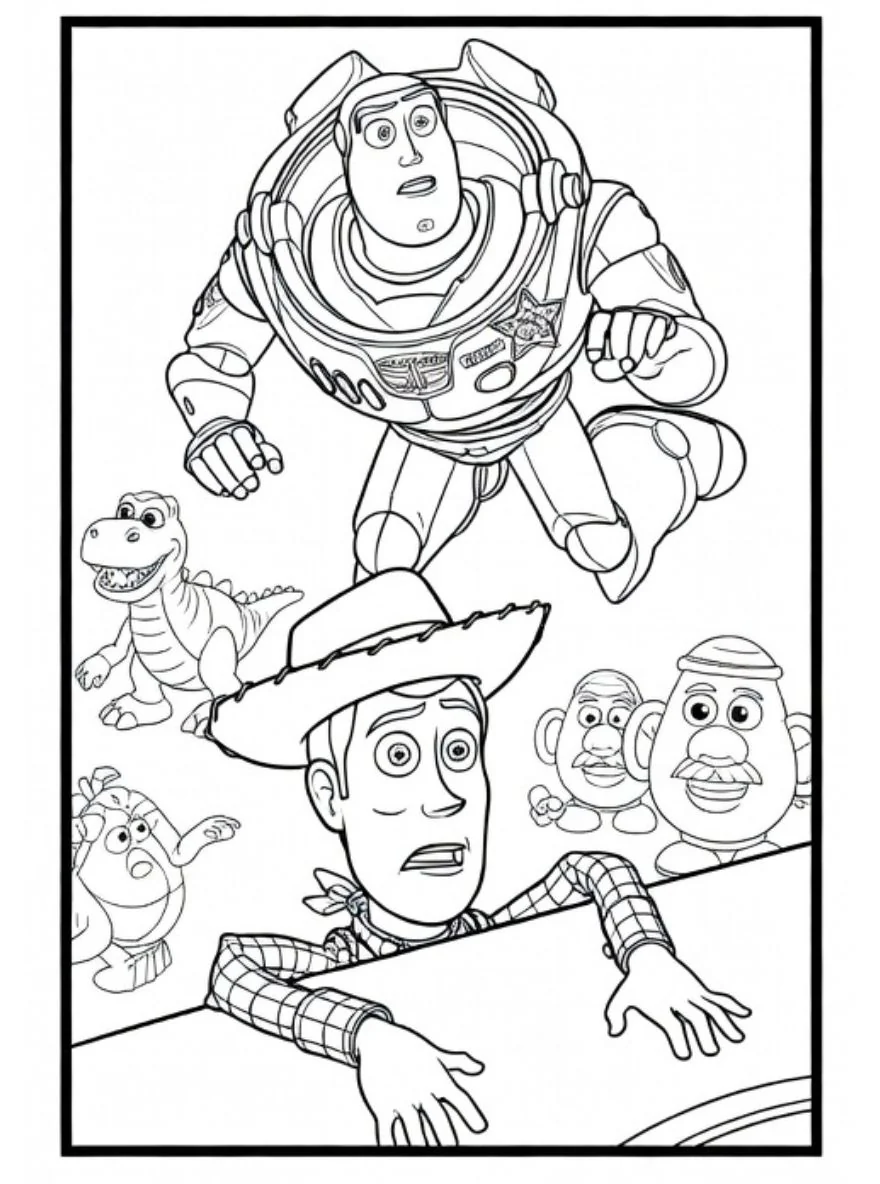 Coloriage Toy Story 5 (11) Coloriage Toy Story 5 (11)