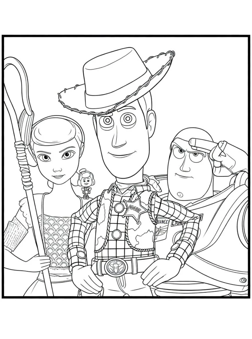 Coloriage Toy Story 5 (12) Coloriage Toy Story 5 (12)