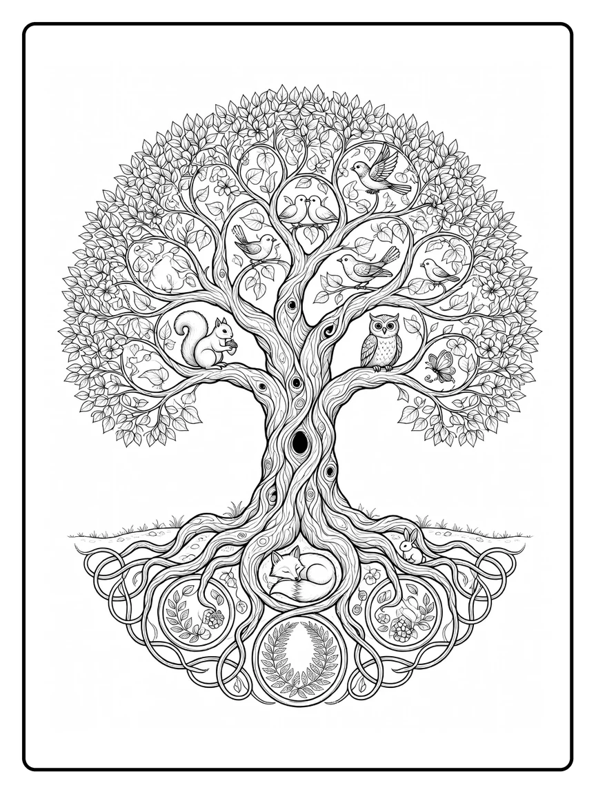 33 Coloriages Adultes [PDF Gratuit à Imprimer]
