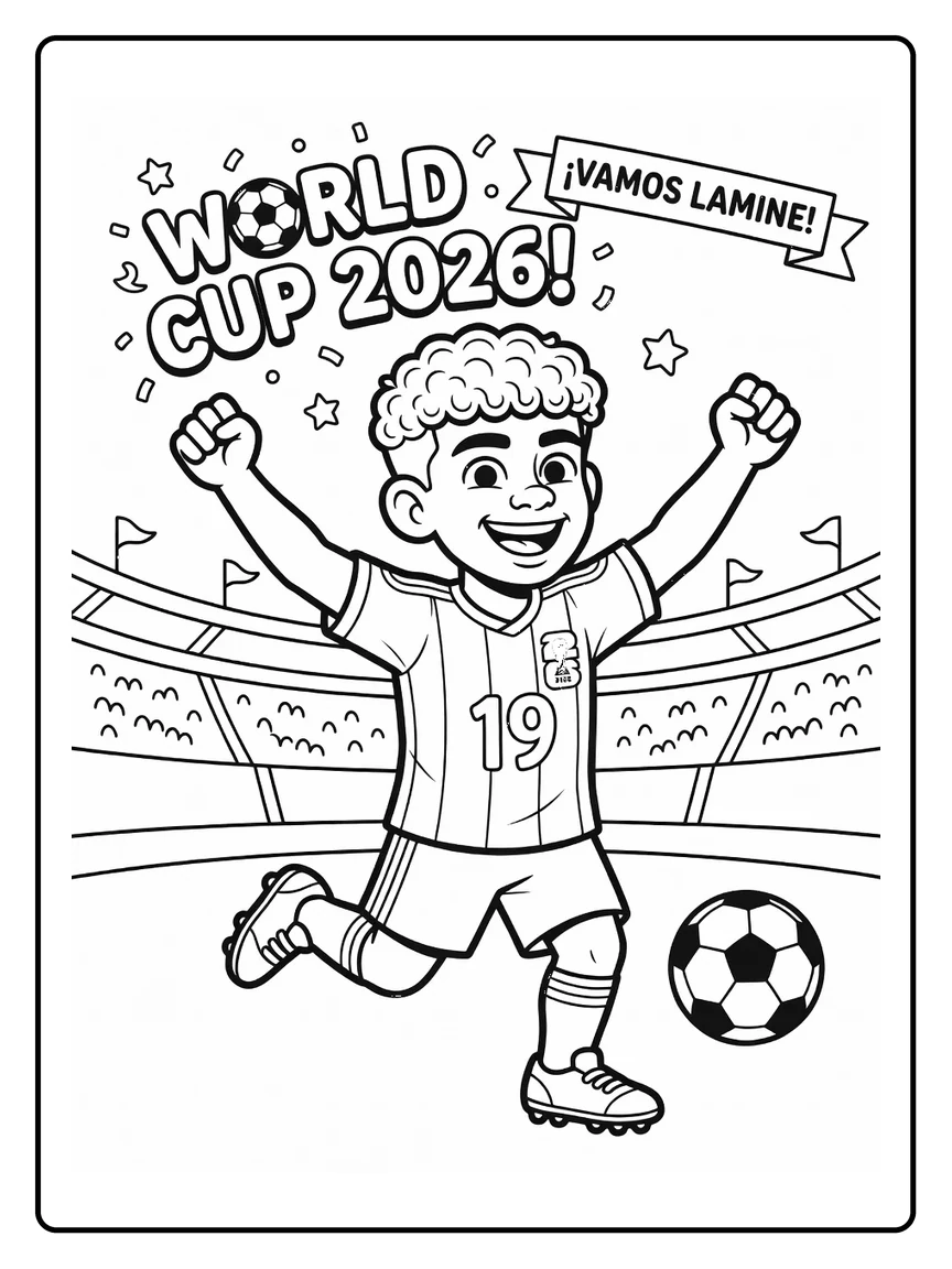 Coloriage Coupe du Monde 2026 (25) Coloriage Coupe du Monde 2026 (25)