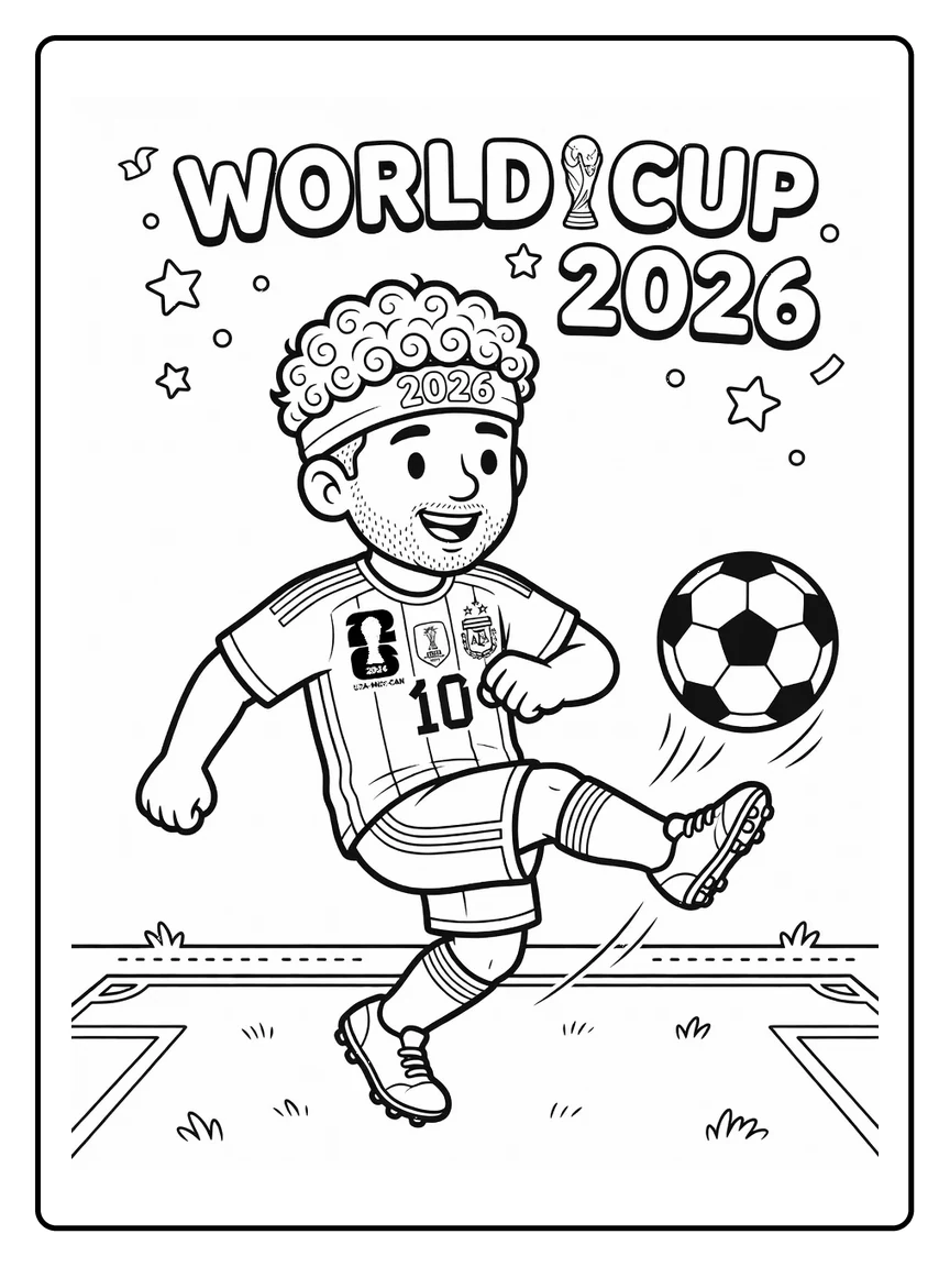 Coloriage Coupe du Monde 2026 (27) Coloriage Coupe du Monde 2026 (27)