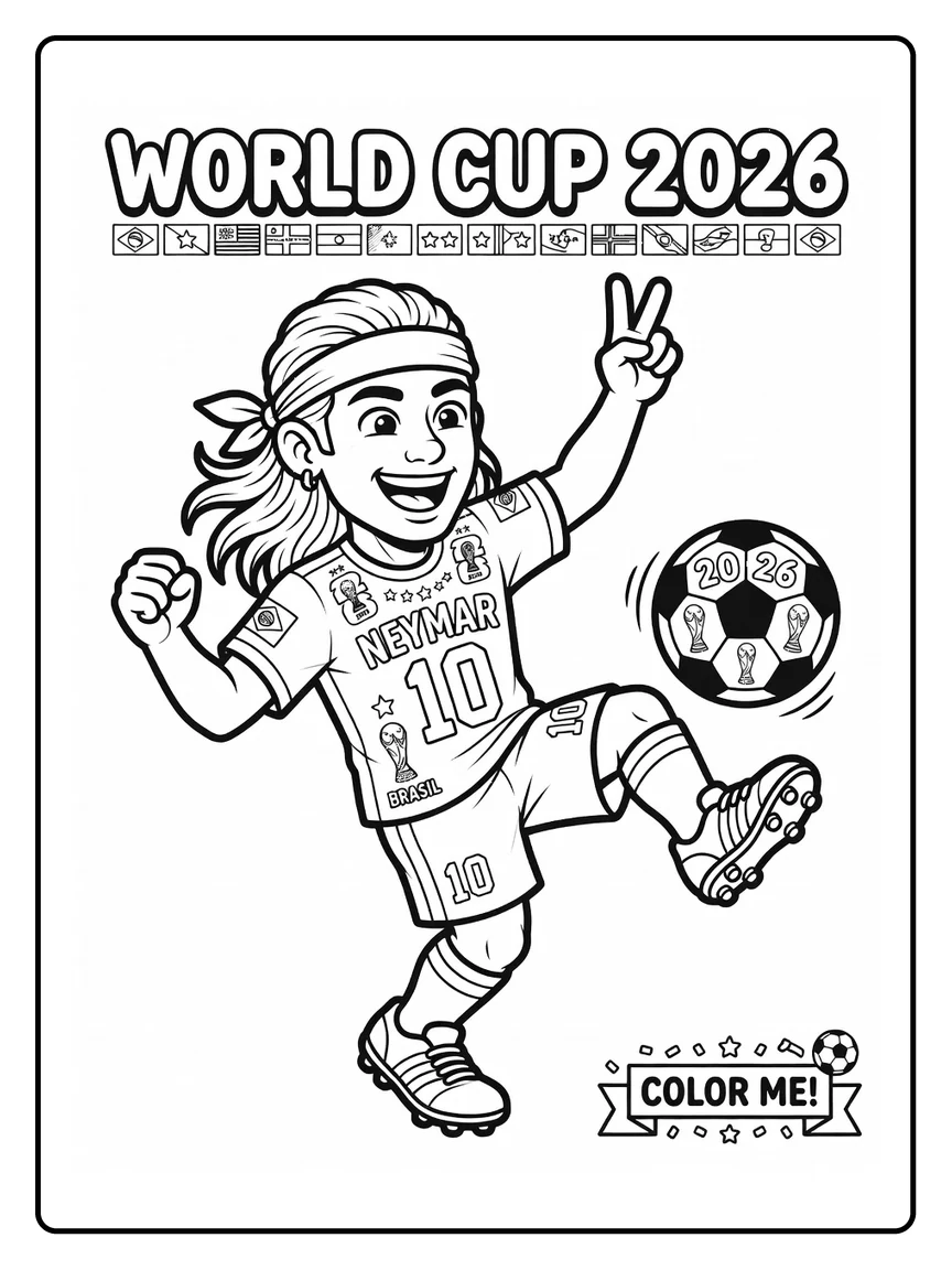 Coloriage Coupe du Monde 2026 (30) Coloriage Coupe du Monde 2026 (30)