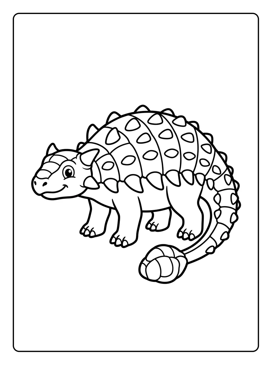 Coloriage Dinosaure (1)
