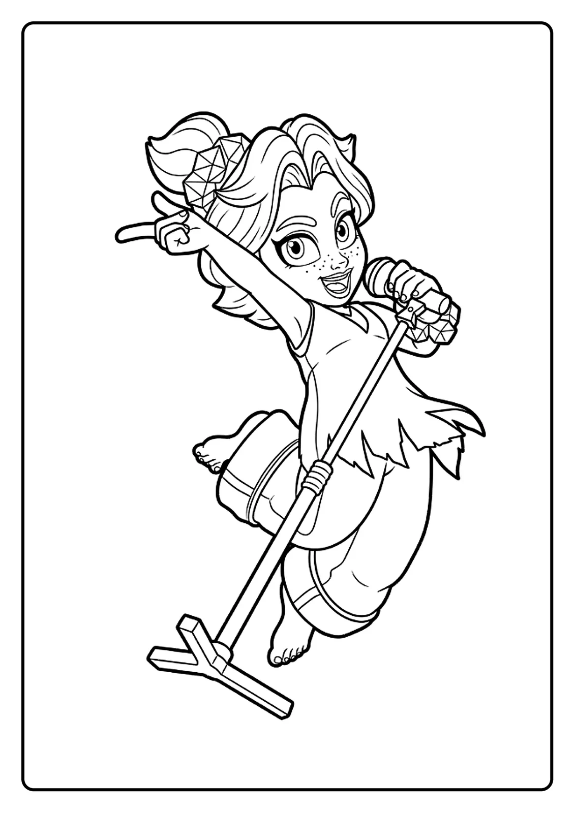 Coloriage Donkey Kong Bananza (19)