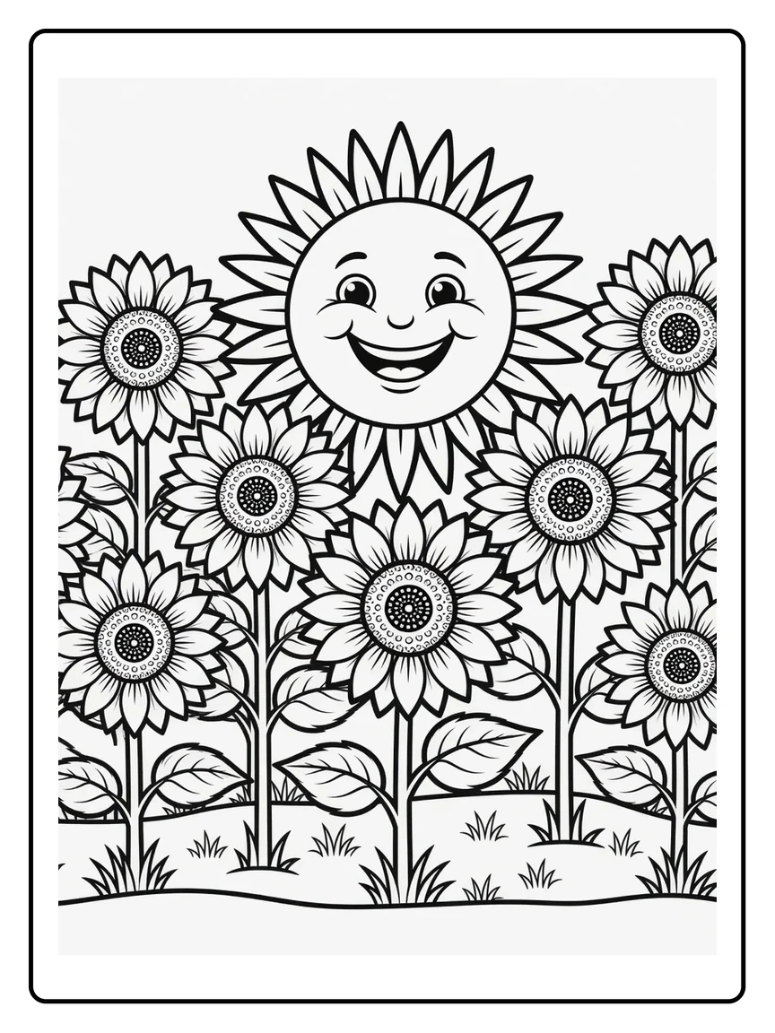 Coloriage Été (13) Coloriage Été (13)