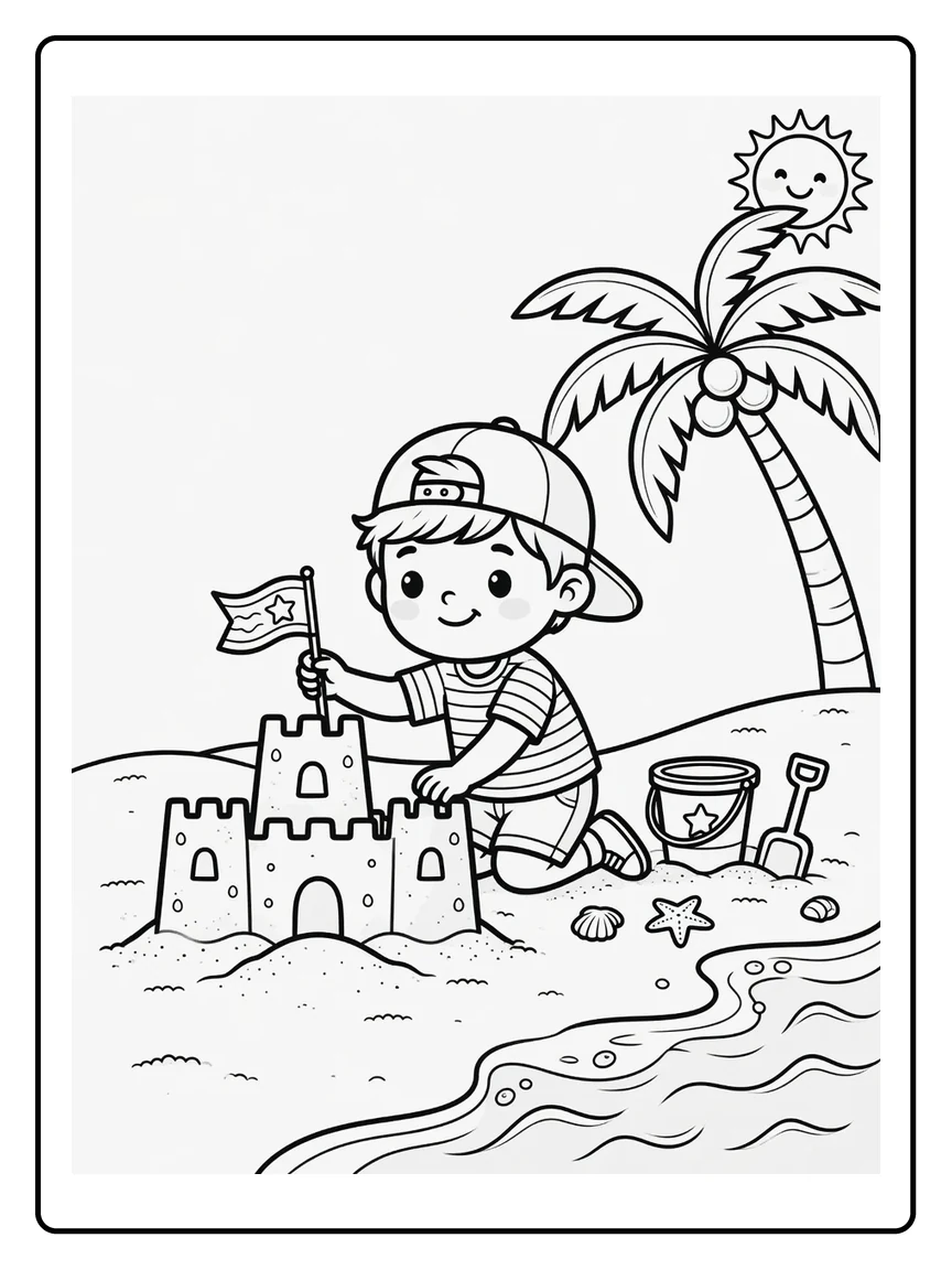 Coloriage Été (20) Coloriage Été (20)