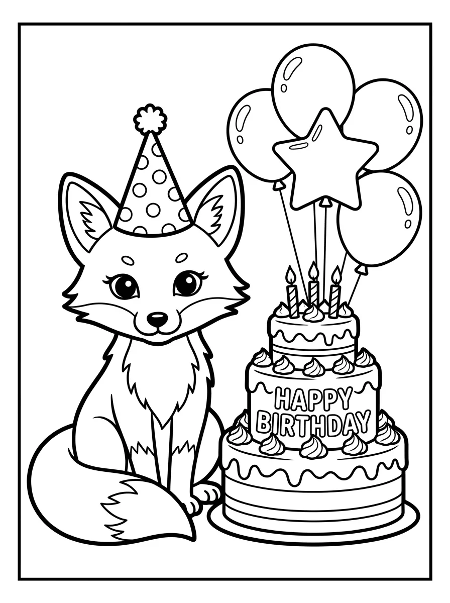 Coloriage Renard (16)