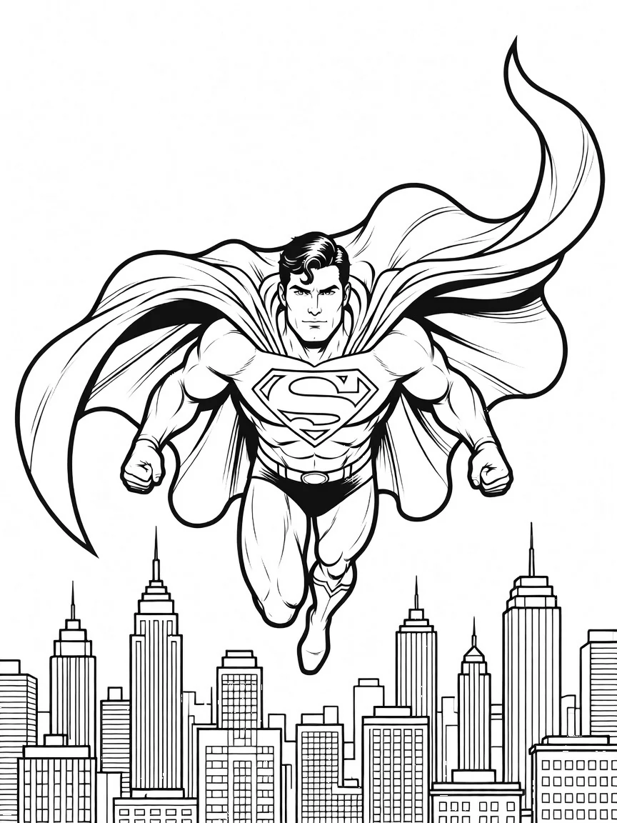 Coloriage Super Héros (13) Coloriage Super Héros (13)