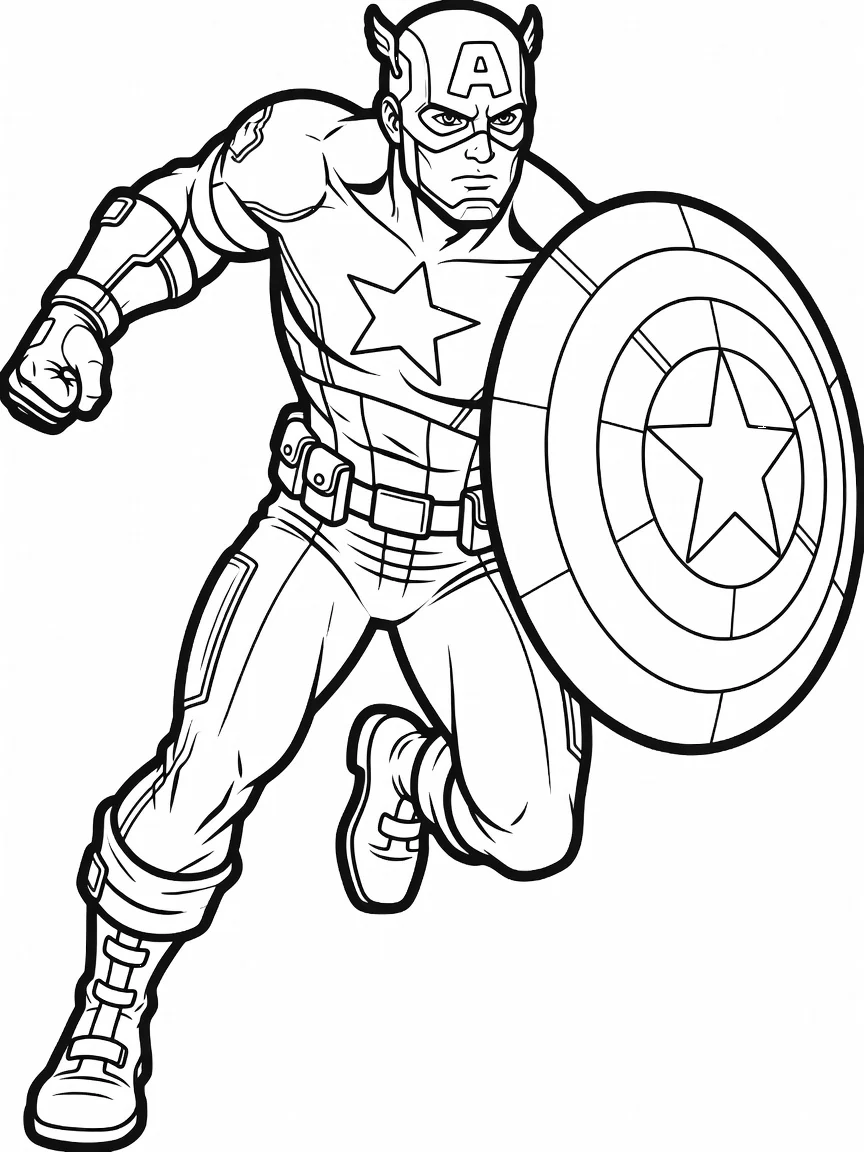 Coloriage Super Héros (22) Coloriage Super Héros (22)