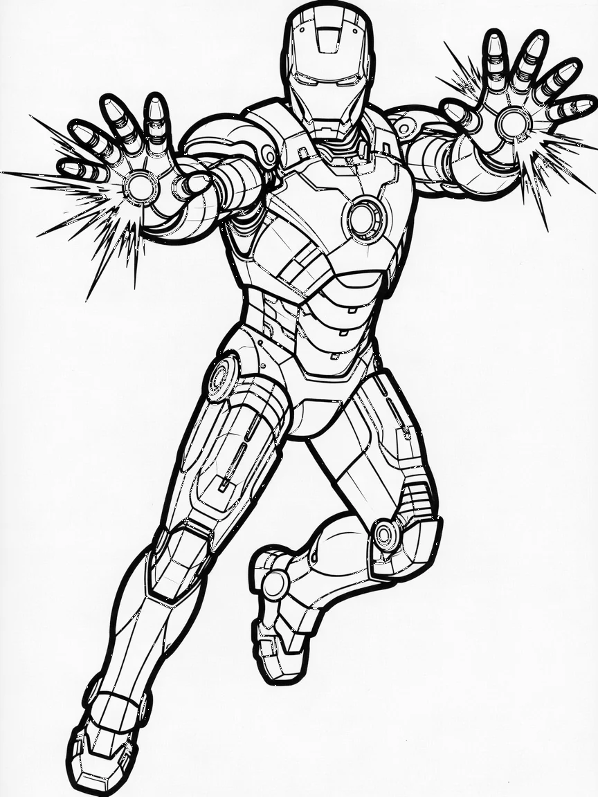 Coloriage Super Héros (24) Coloriage Super Héros (24)