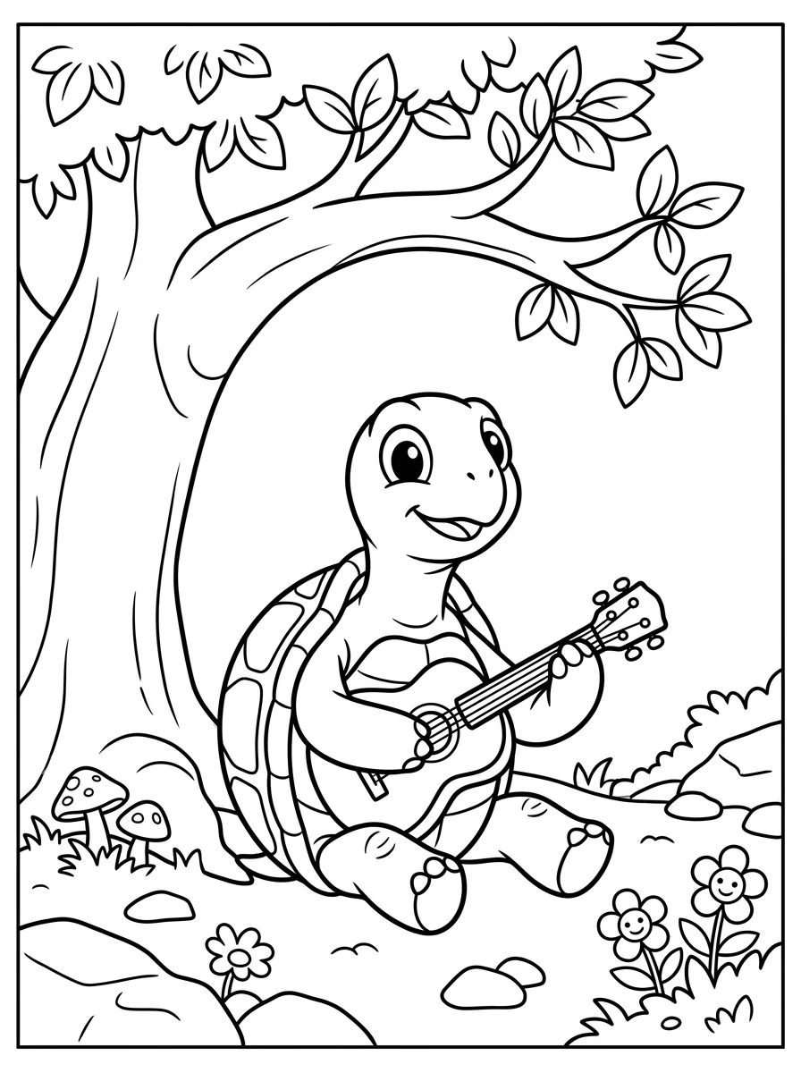 Coloriage Tortue (14) Coloriage Tortue (14)