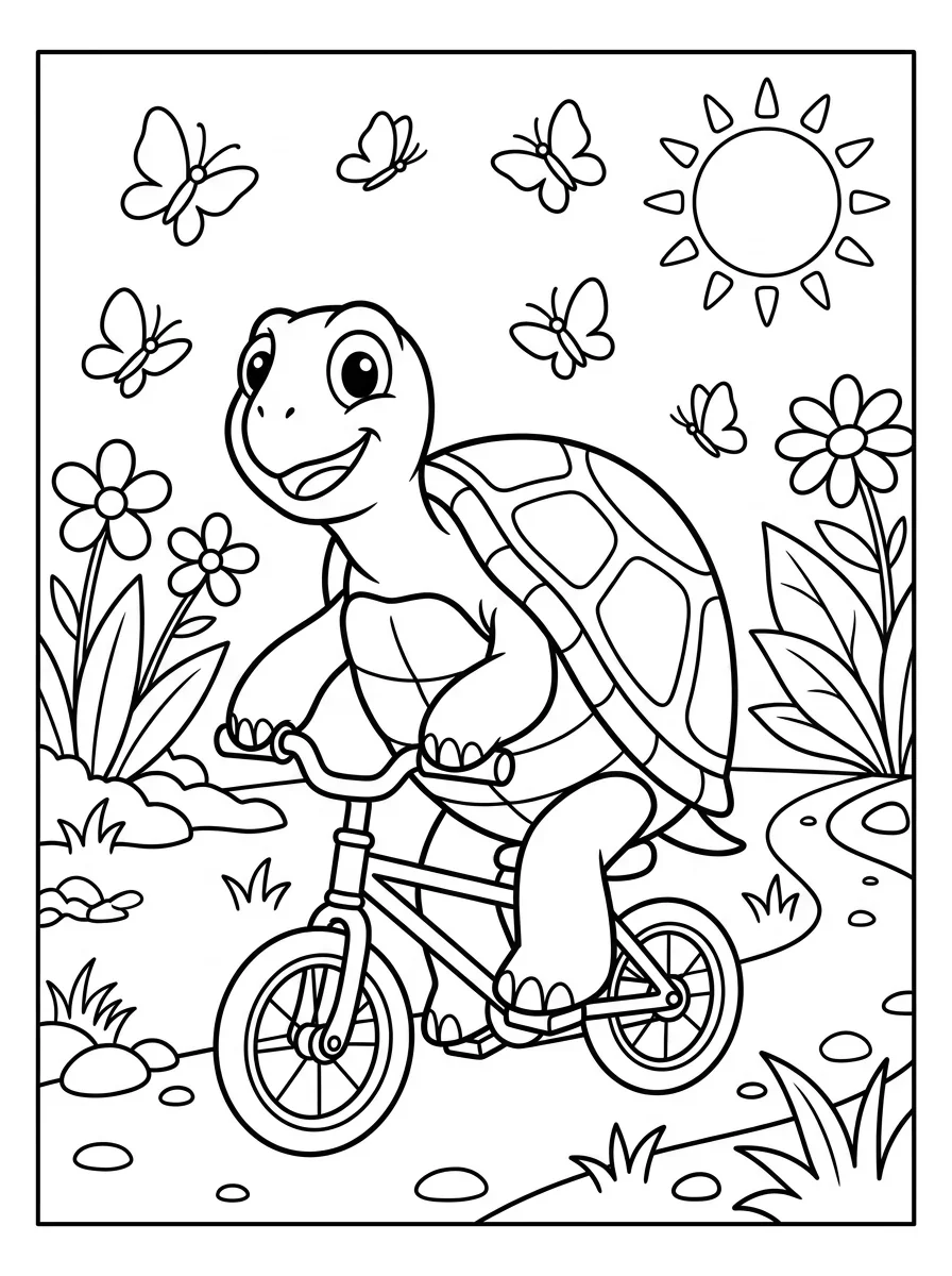 Coloriage Tortue (17) Coloriage Tortue (17)