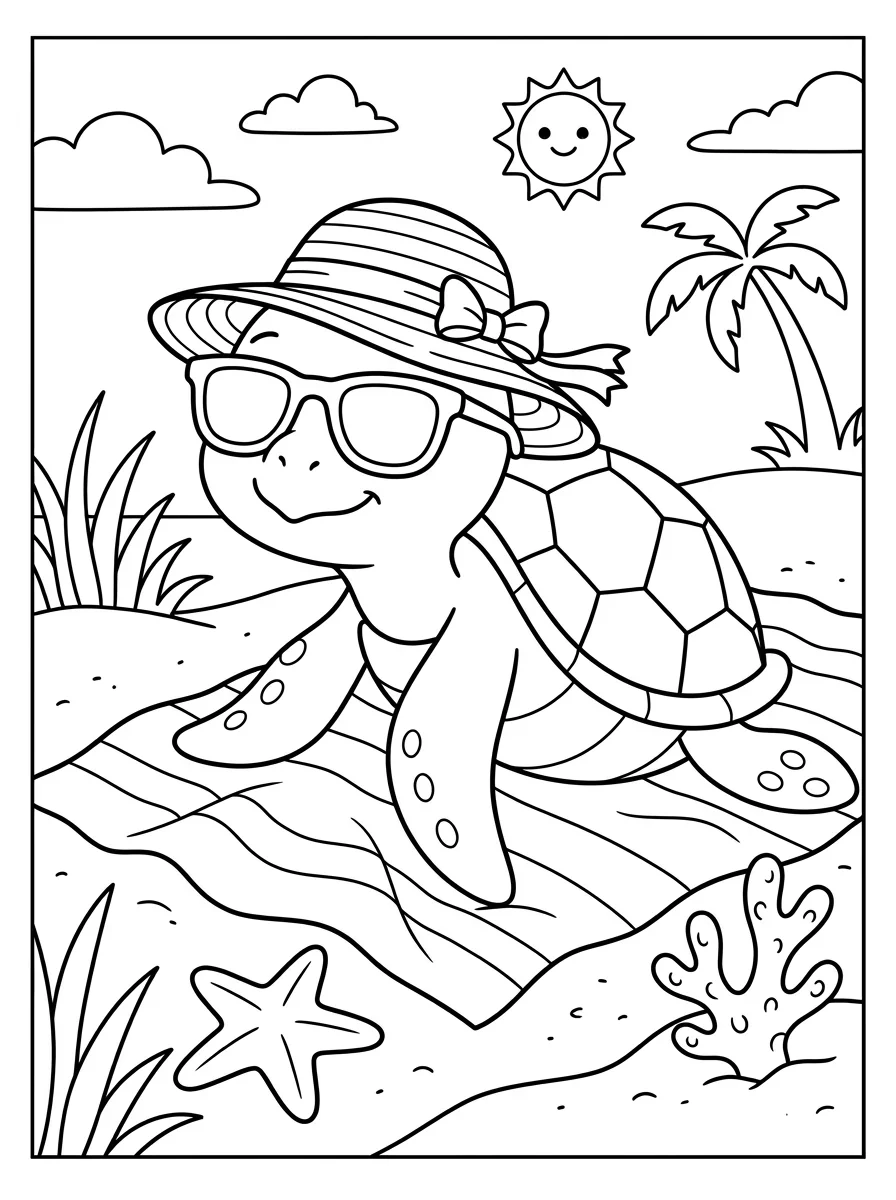 Coloriage Tortue (20) Coloriage Tortue (20)