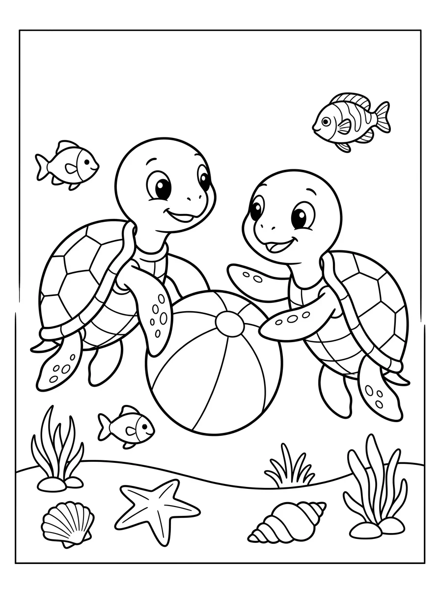 Coloriage Tortue (23) Coloriage Tortue (23)