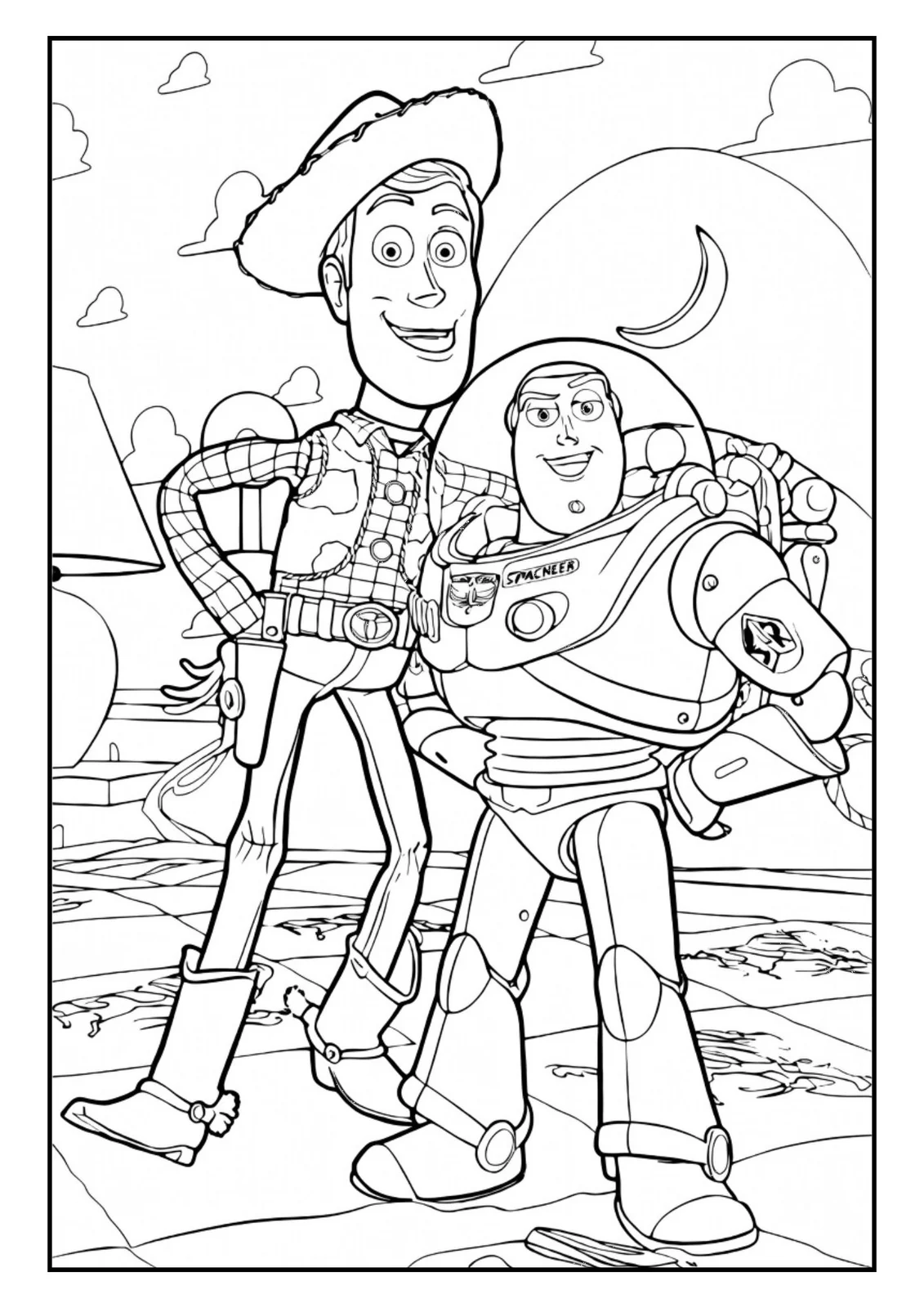 18 Coloriages Toy Story PDF Gratuit Imprimer 18 Coloriages Toy Story PDF Gratuit Imprimer