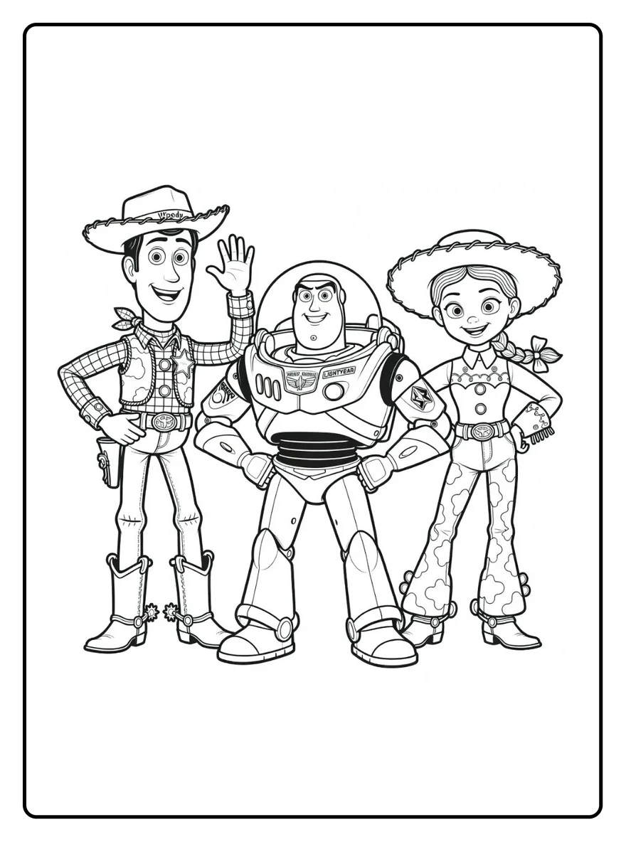 Coloriage Toy Story 5 (4) Coloriage Toy Story 5 (4)