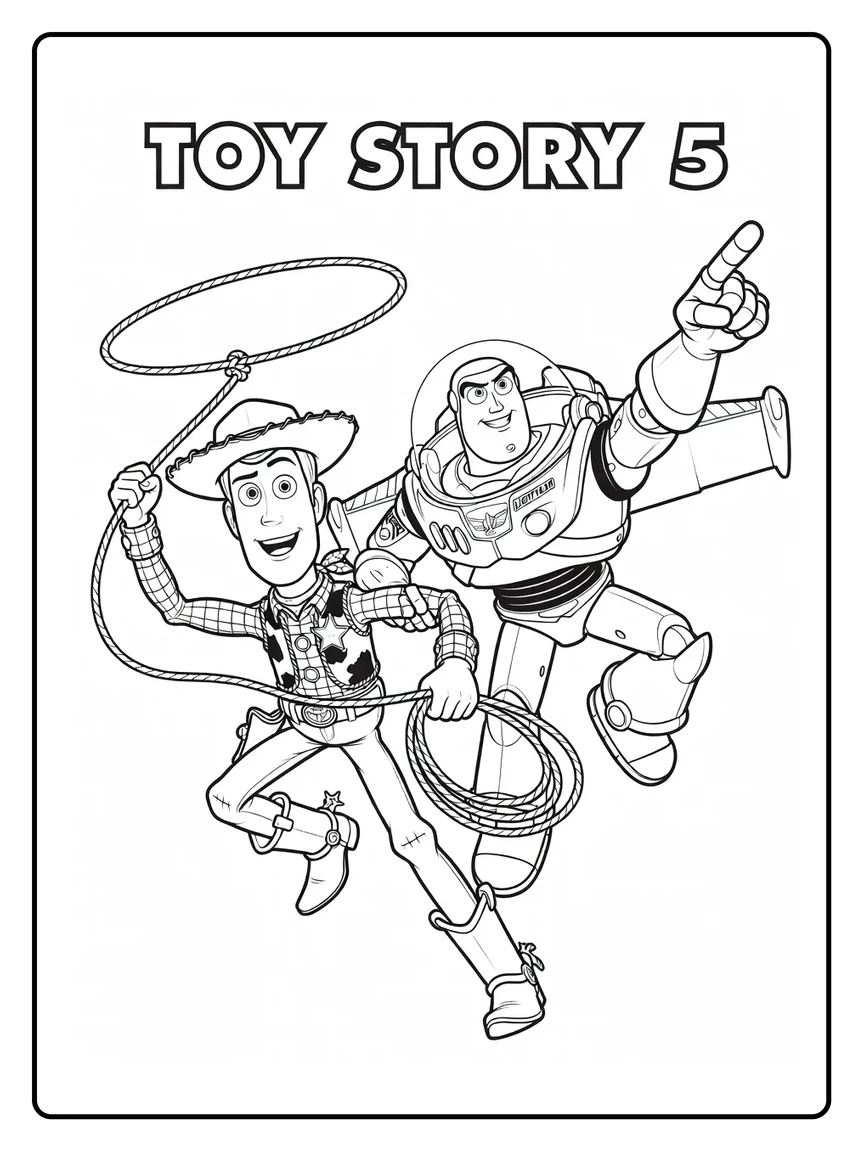 Coloriage Toy Story 5 (7) Coloriage Toy Story 5 (7)