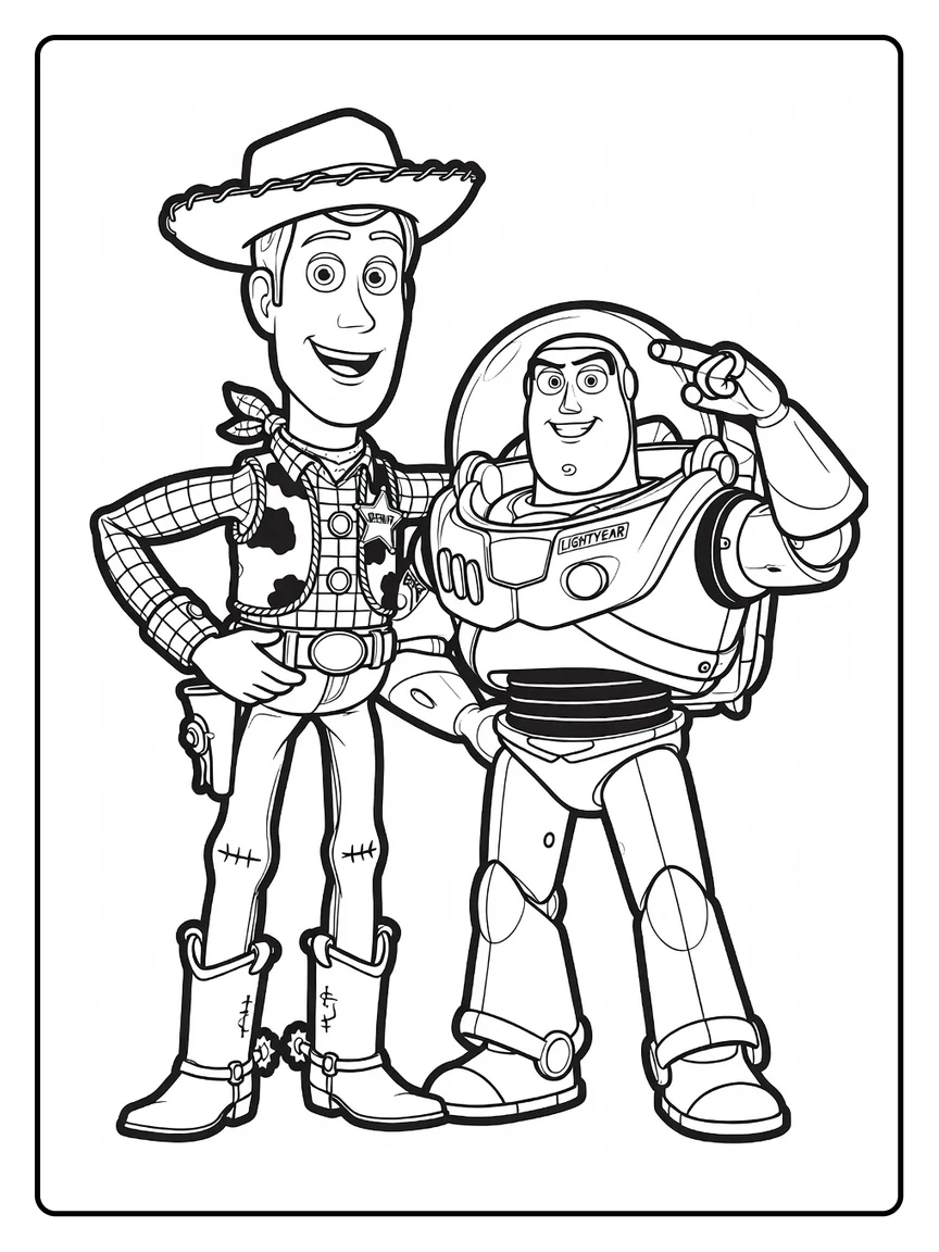 Coloriage Toy Story 5 (8) Coloriage Toy Story 5 (8)