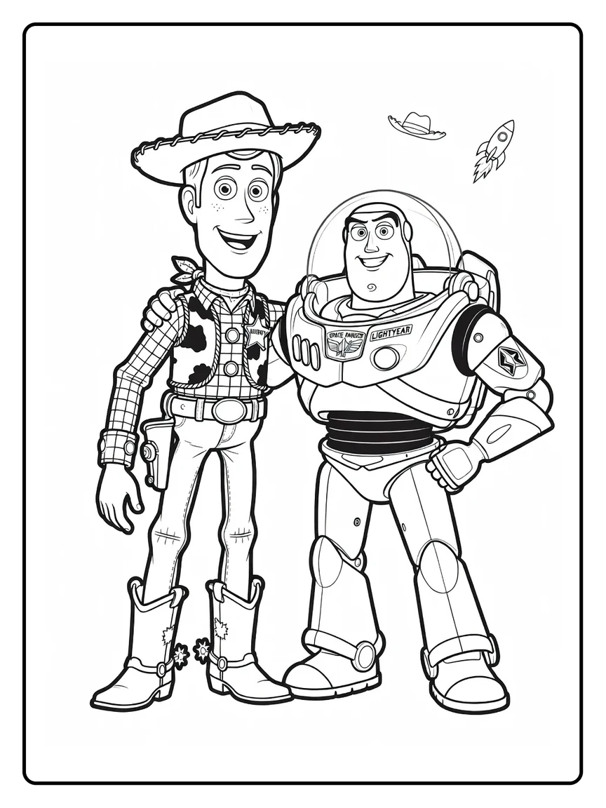 Coloriage Toy Story 5 (9) Coloriage Toy Story 5 (9)